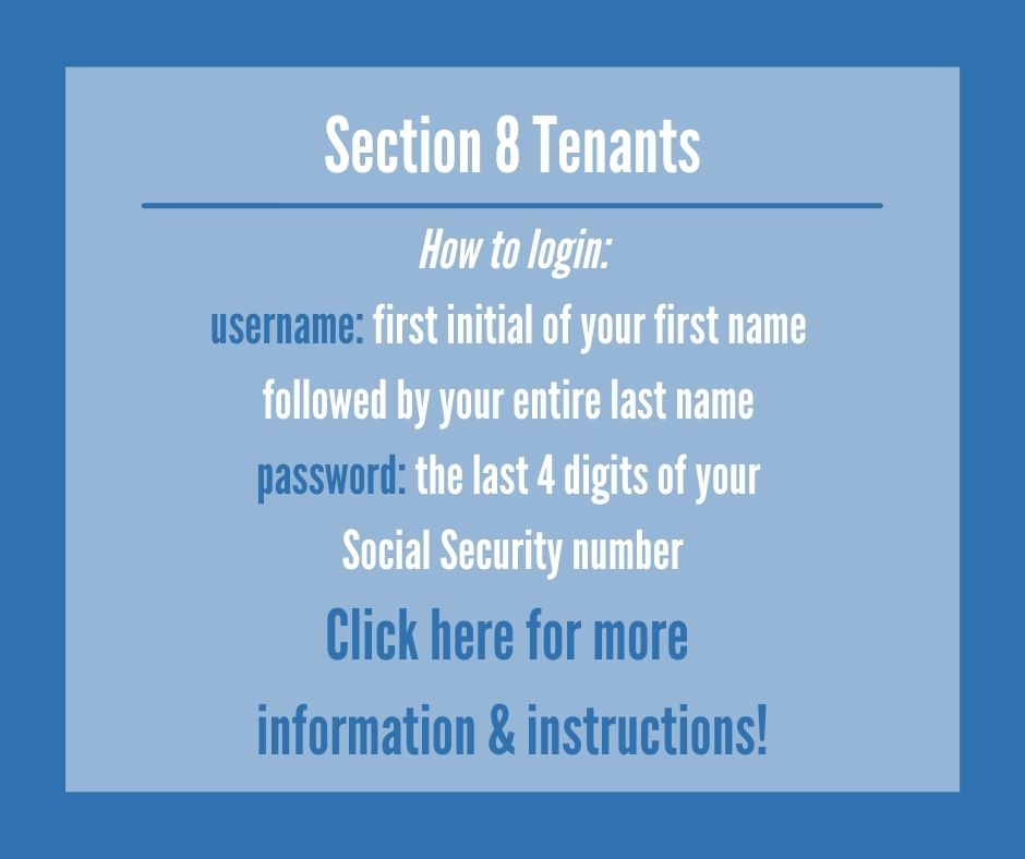 Section 8 Tenants